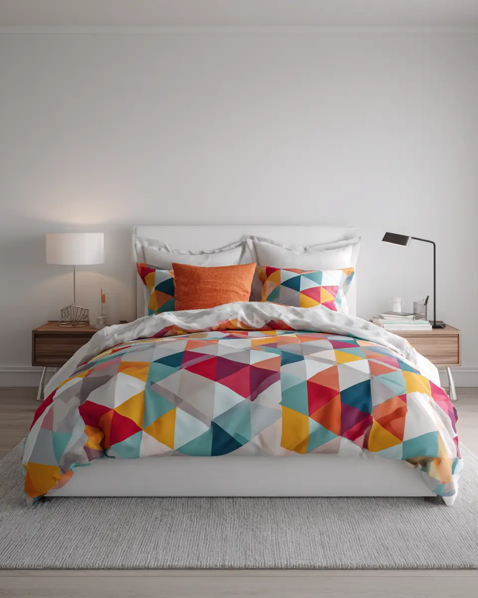 Colorful Minimalist Bedroom Decor Ideas