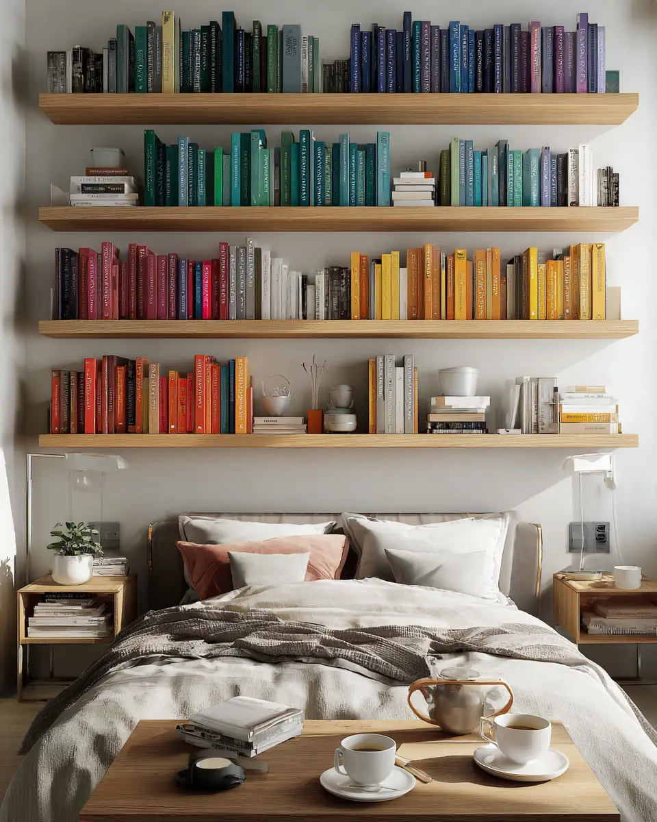 Colorful Minimalist Bedroom Decor Ideas