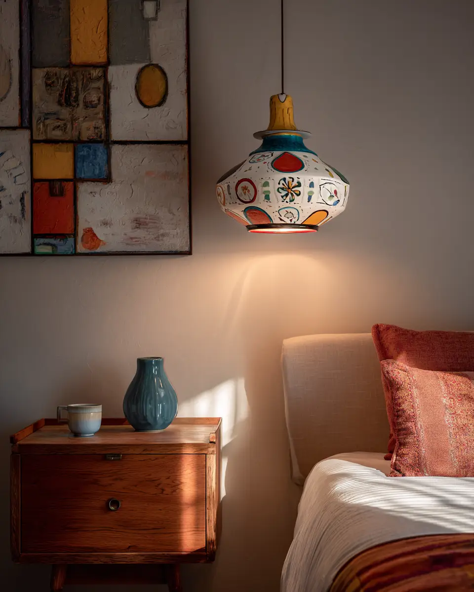 Colorful Modern Farmhouse Bedroom Decor Ideas