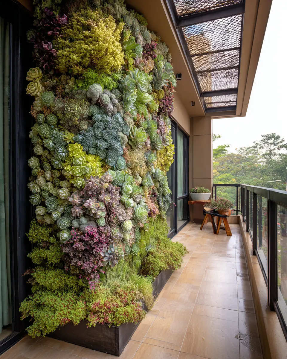 Colorful Organic Modern Balcony Decor Ideas