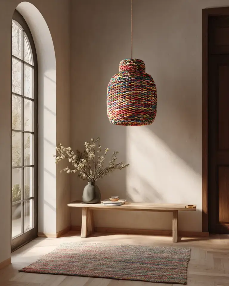 Colorful Scandinavian Entryway Decor Ideas - Featured