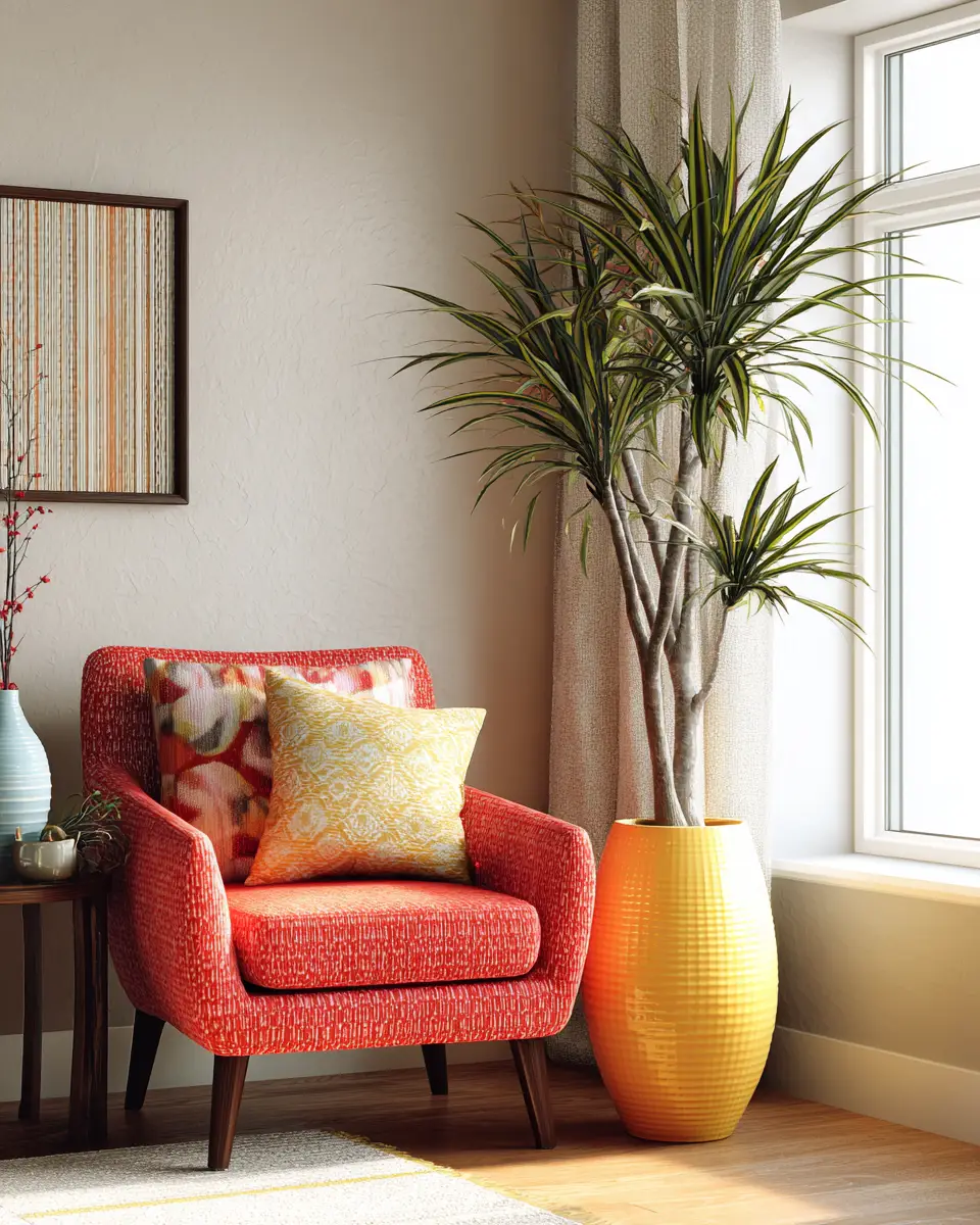 Colorful Scandinavian Living Room Decor Ideas