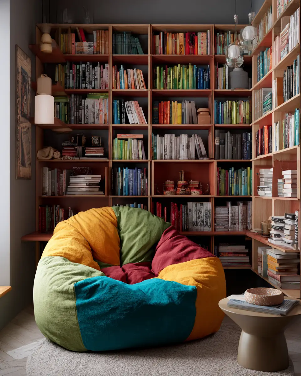 Colorful Scandinavian Living Room Decor Ideas