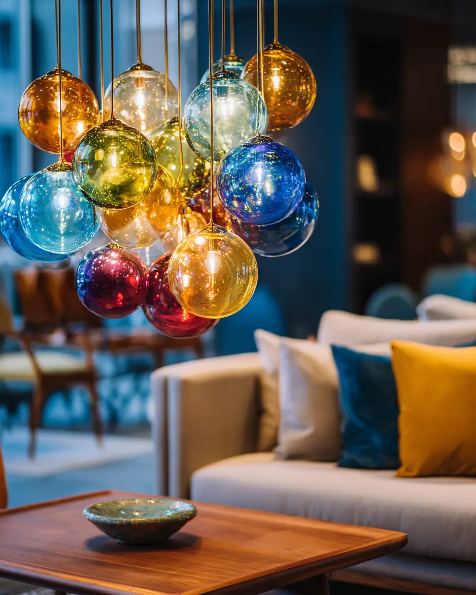 Colorful Scandinavian Living Room Decor Ideas