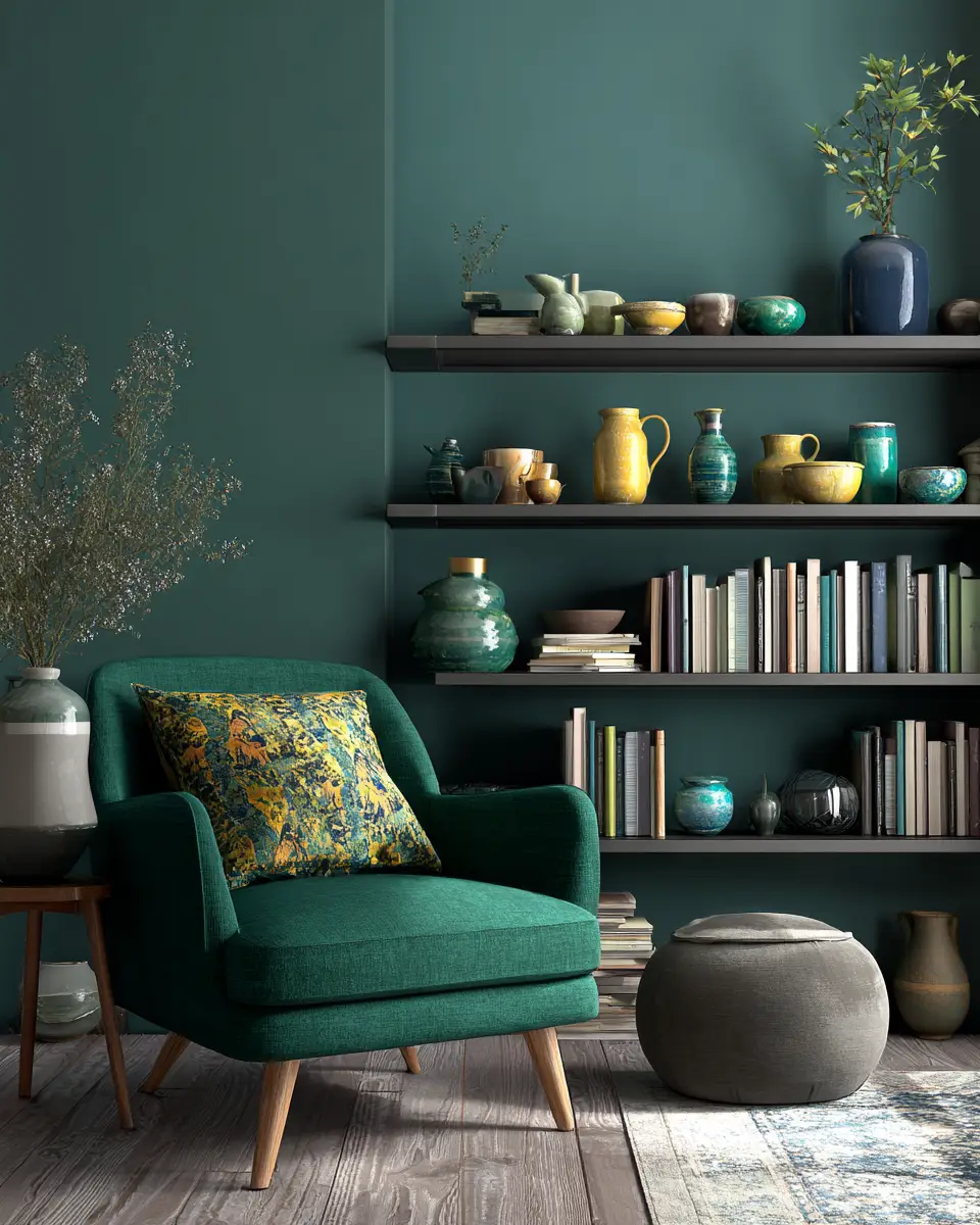 Colorful Scandinavian Living Room Decor Ideas