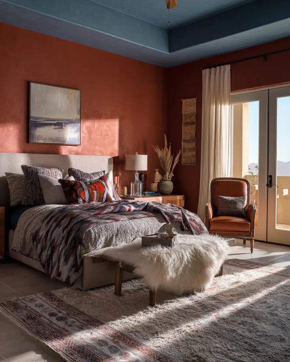 Colorful Southwestern Bedroom Decor Ideas