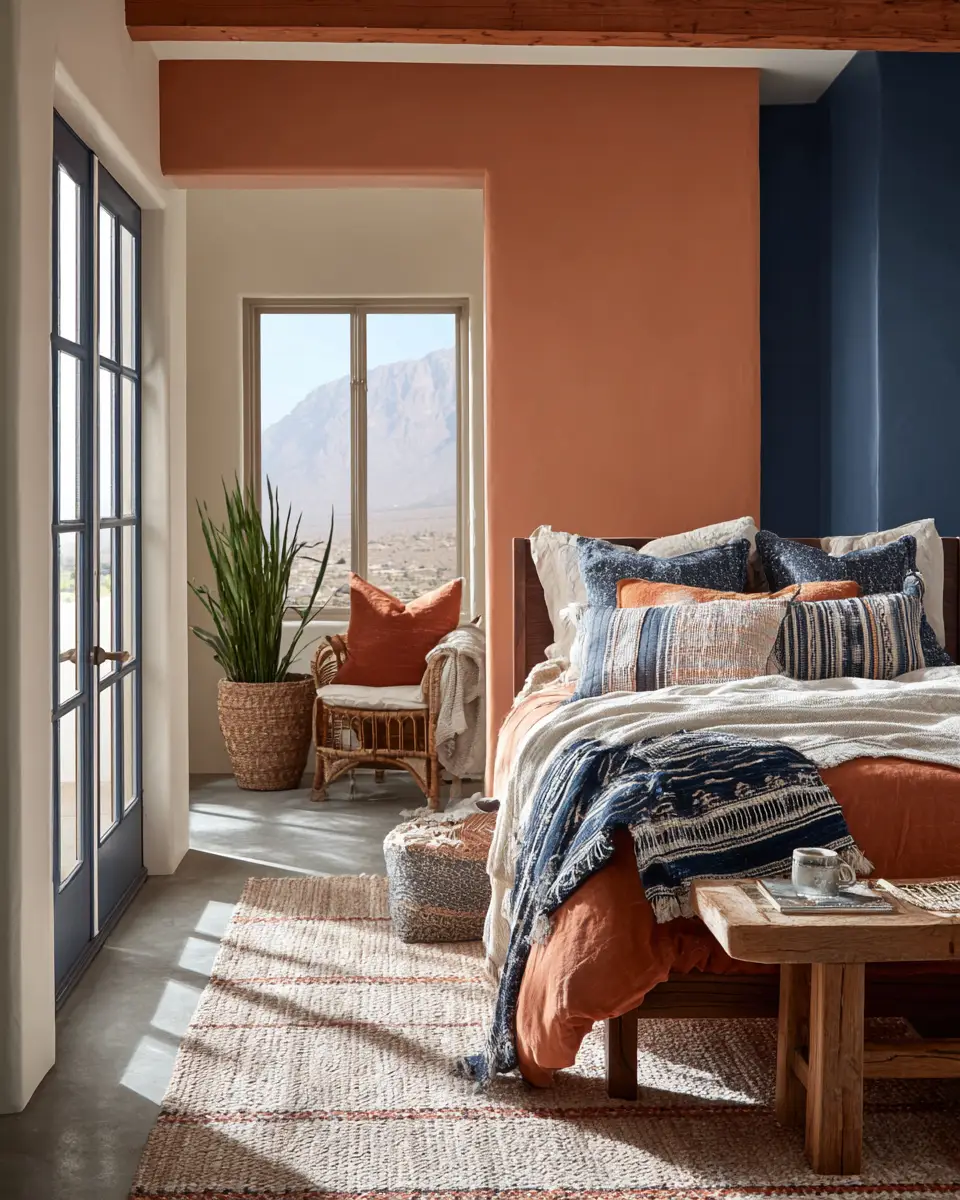 Colorful Southwestern Bedroom Decor Ideas