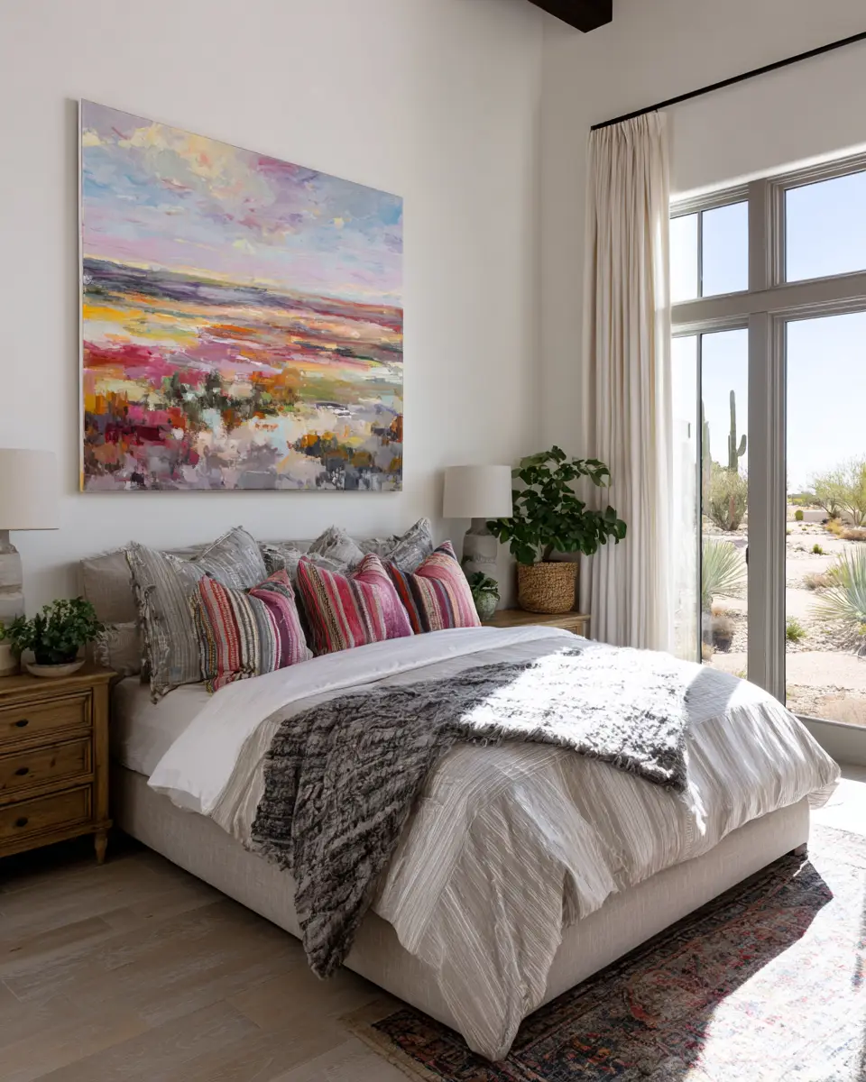 Colorful Southwestern Bedroom Decor Ideas