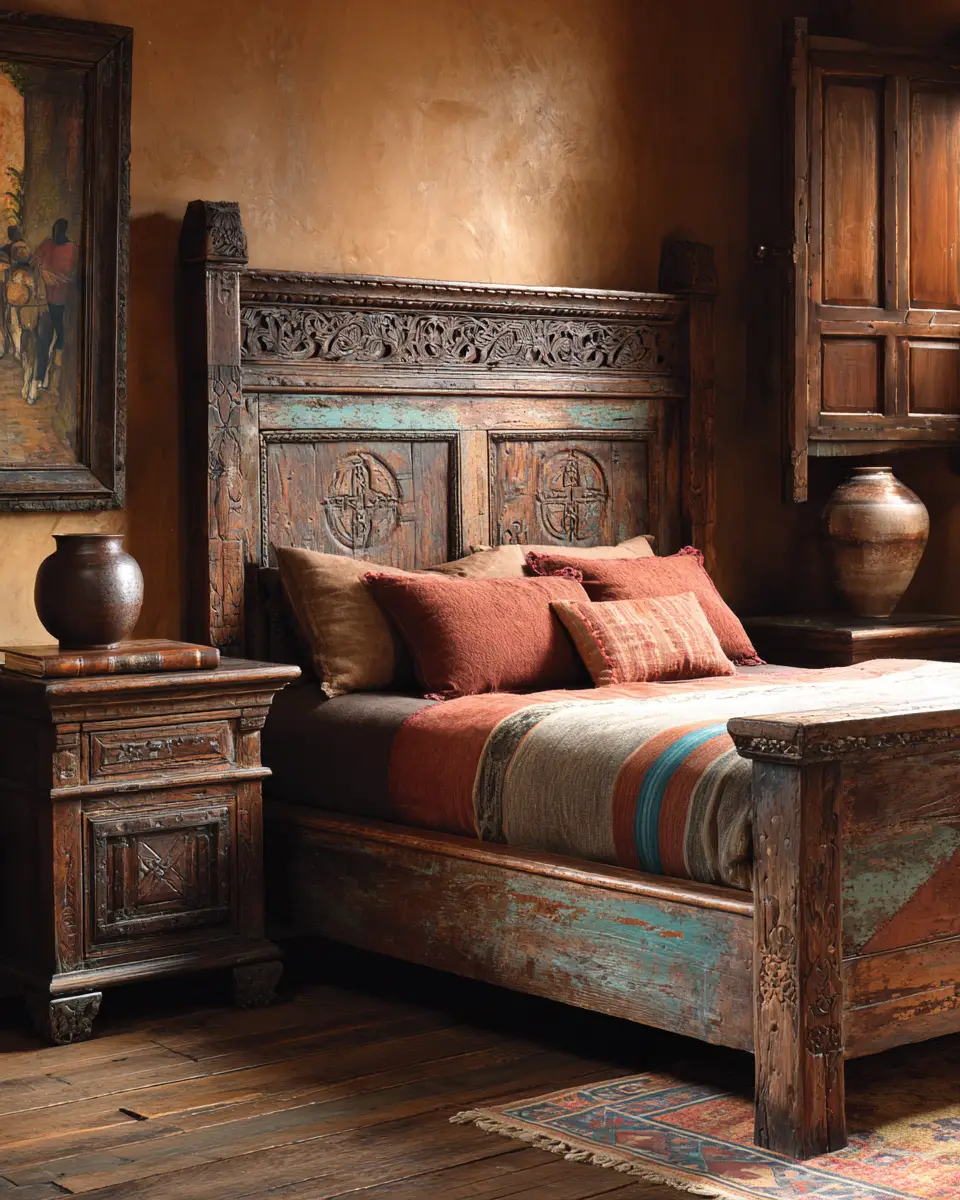 Colorful Southwestern Bedroom Decor Ideas