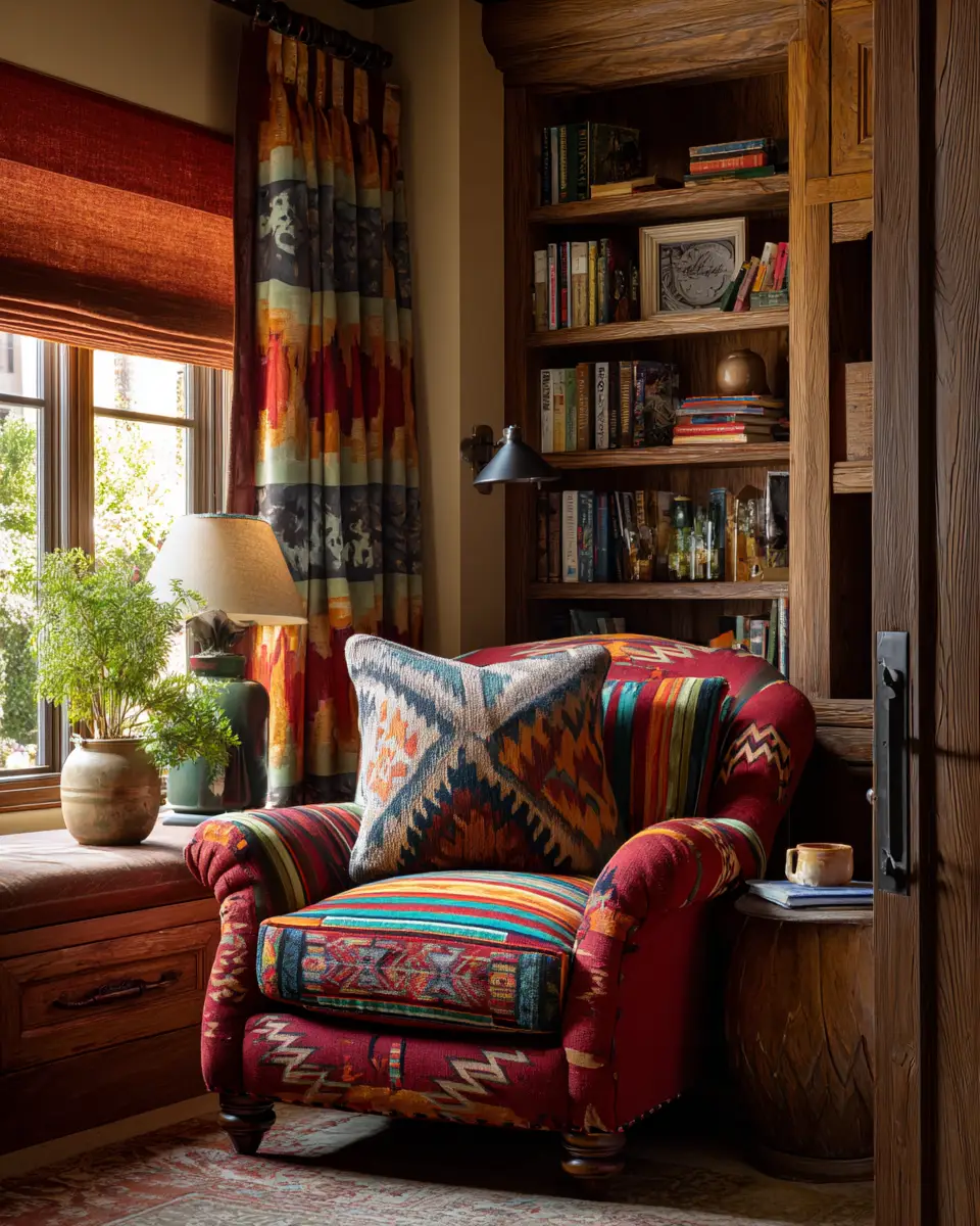 Colorful Southwestern Bedroom Decor Ideas