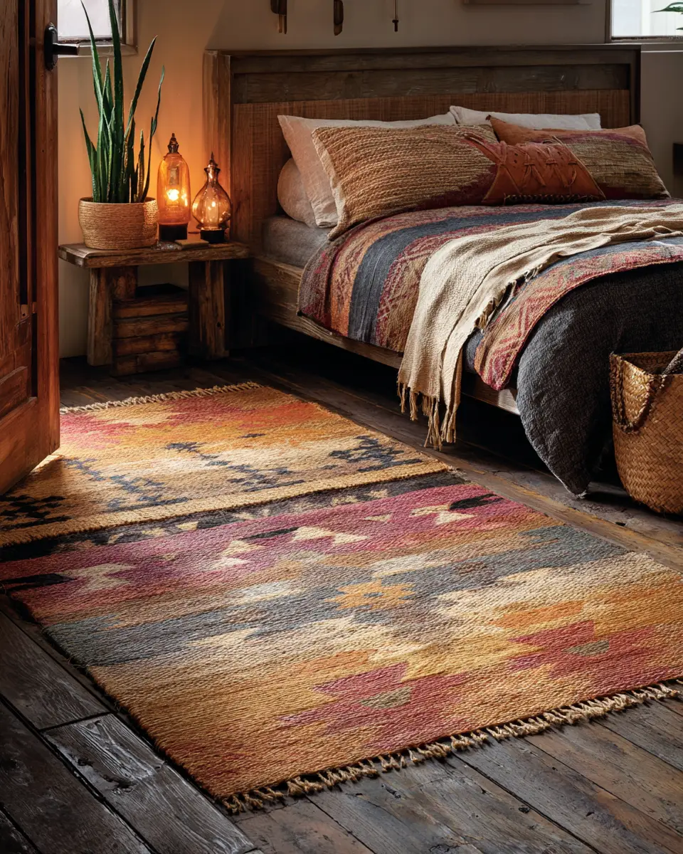 Colorful Southwestern Bedroom Decor Ideas