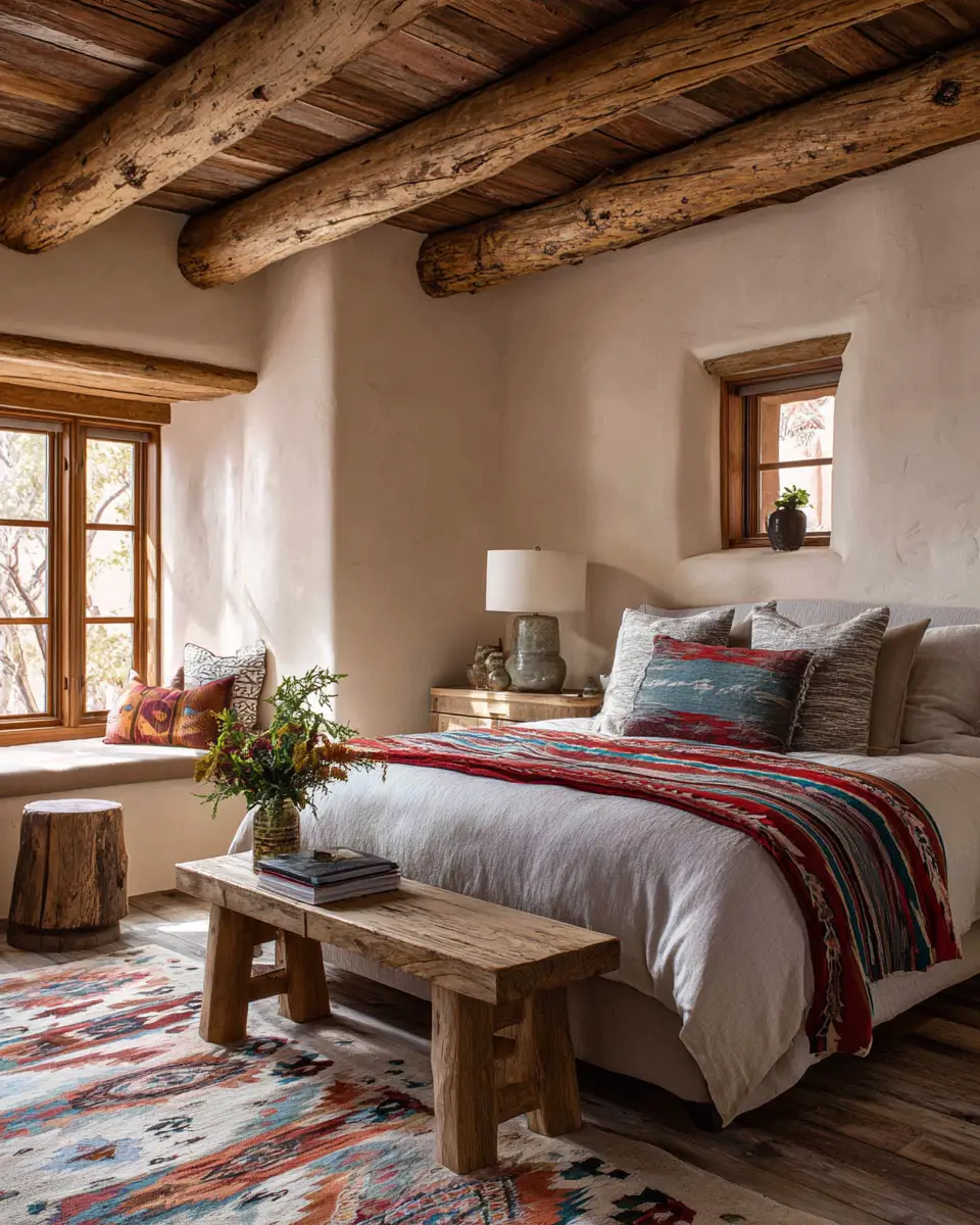 Colorful Southwestern Bedroom Decor Ideas