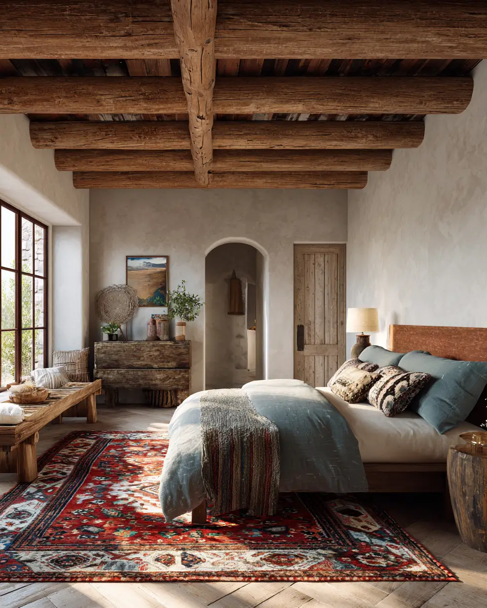 Colorful Southwestern Bedroom Decor Ideas