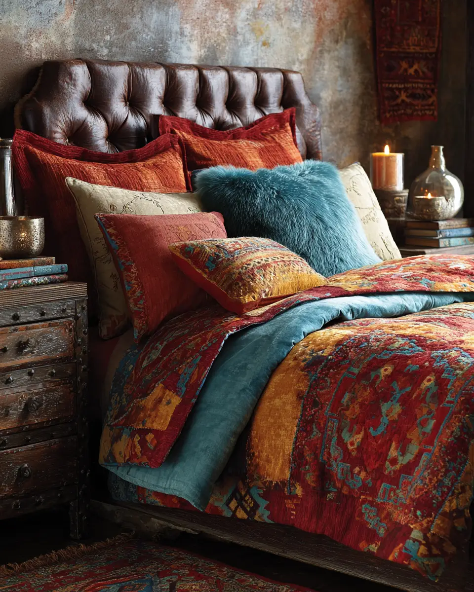 Colorful Southwestern Bedroom Decor Ideas