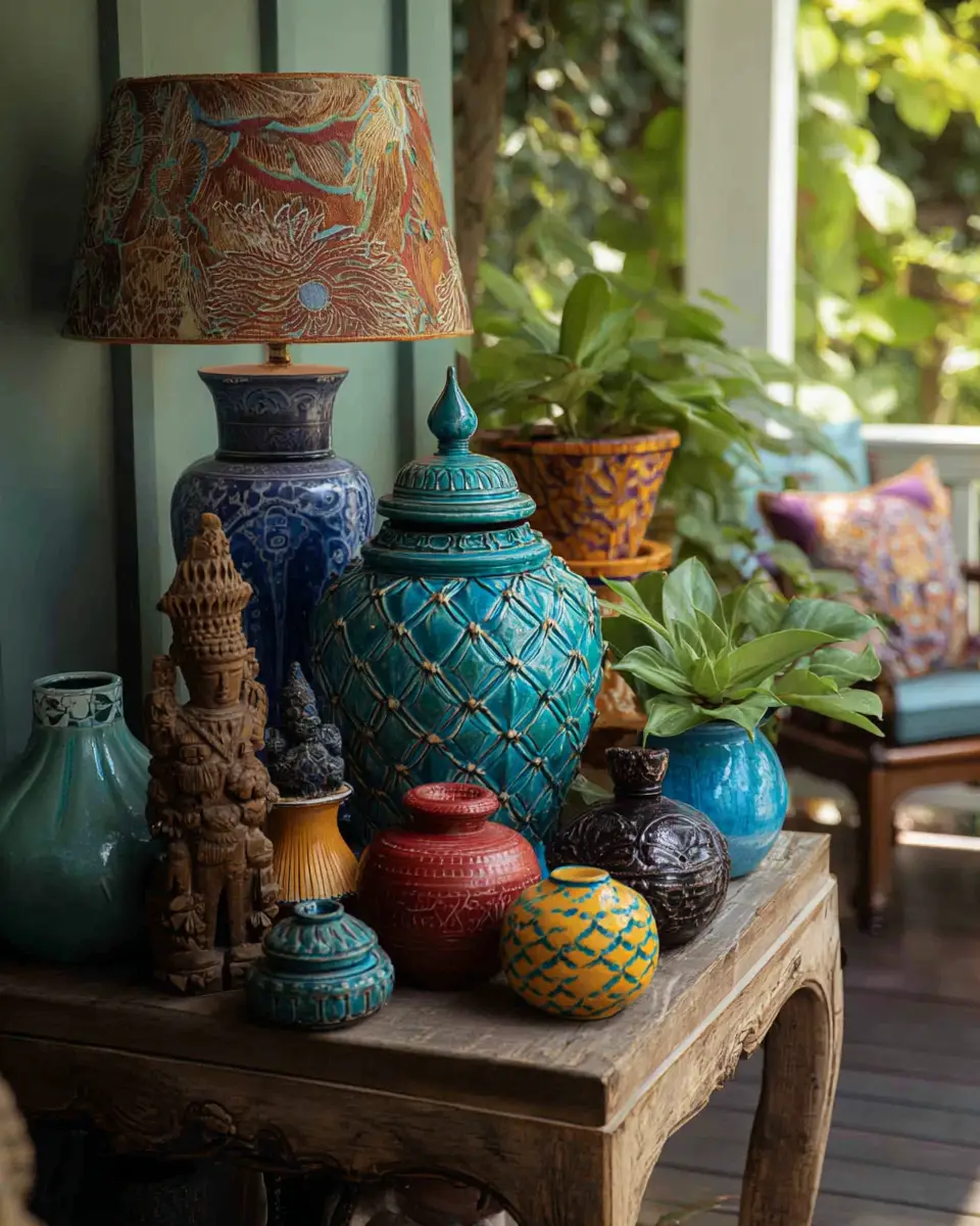 Colorful Traditional Porch Decor Ideas - Featured