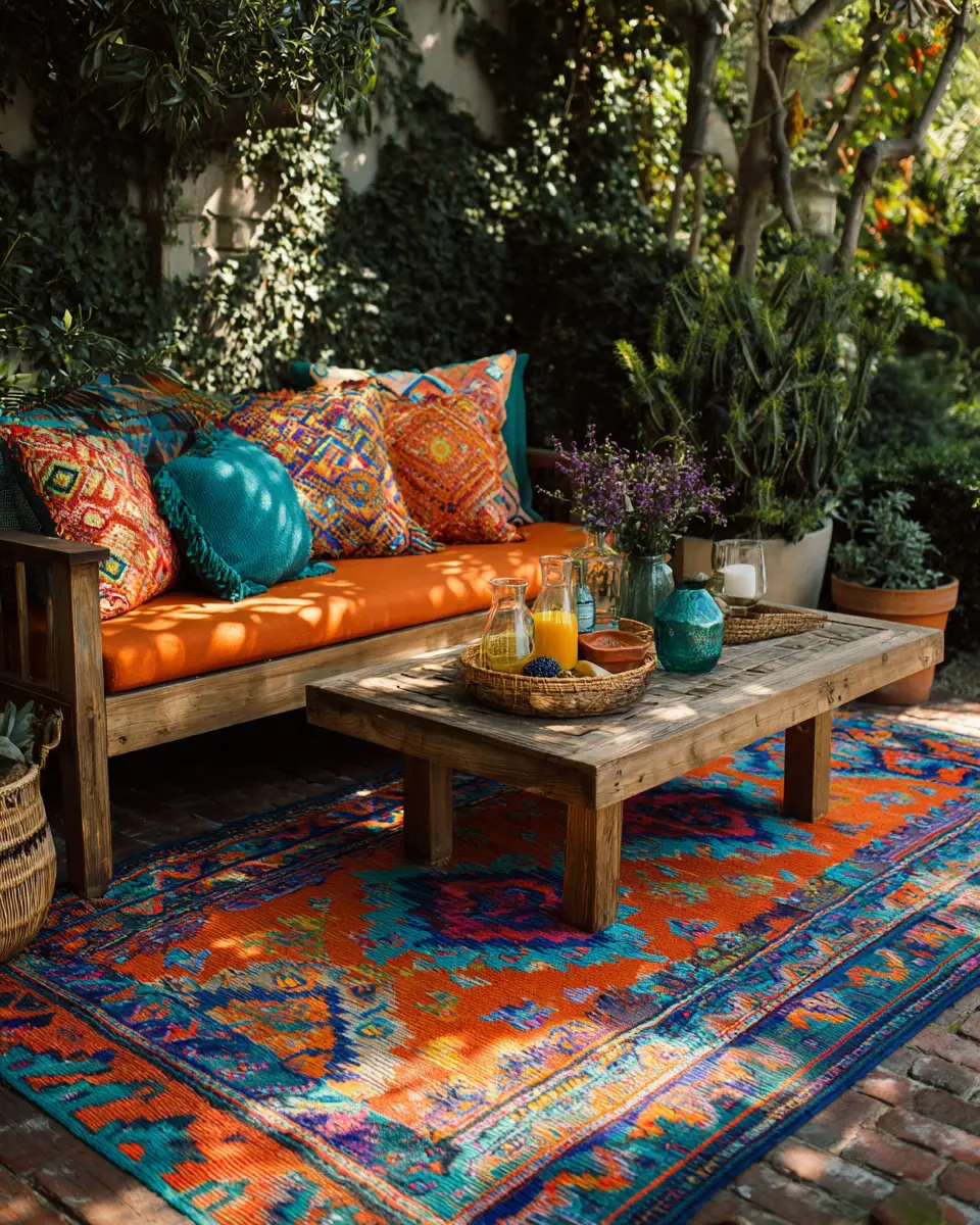 Colorful Traditional Porch Decor Ideas