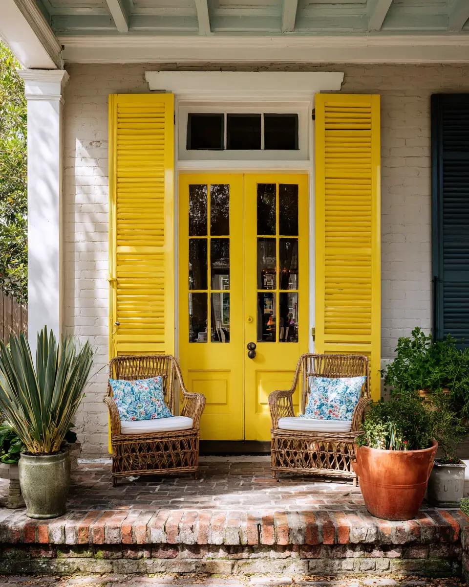 Colorful Traditional Porch Decor Ideas