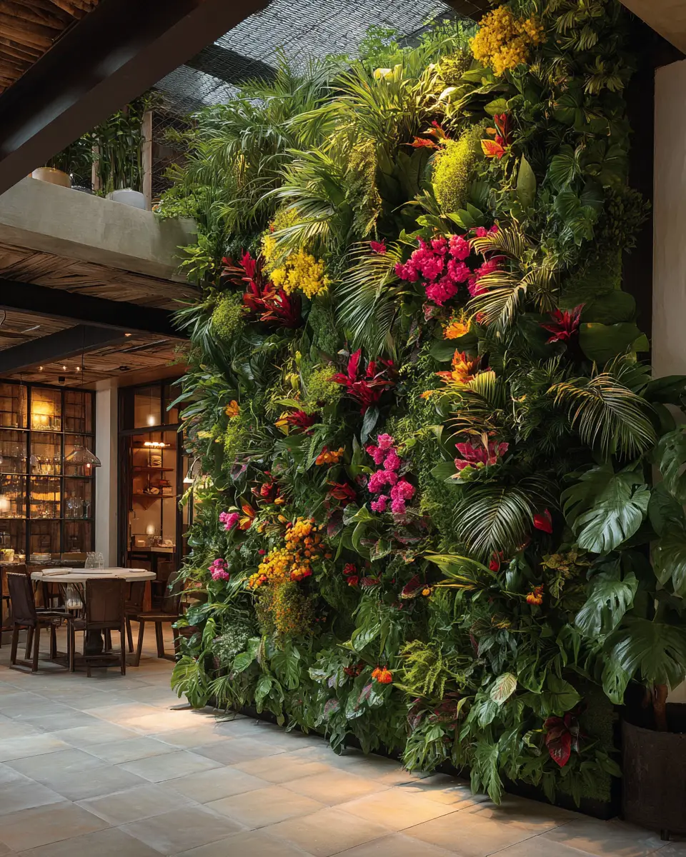 Colorful Tropical Garden Decor Ideas