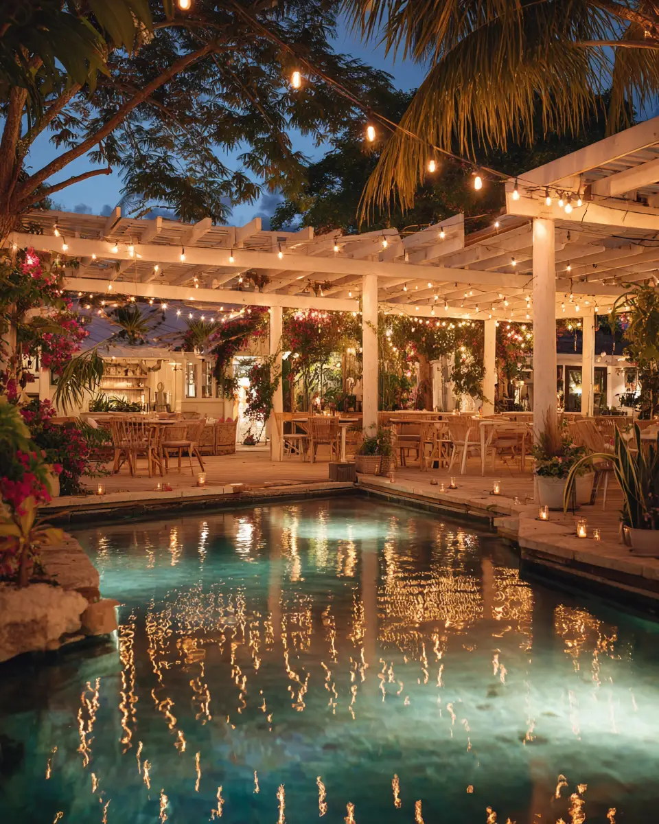 Colorful Tropical Garden Decor Ideas