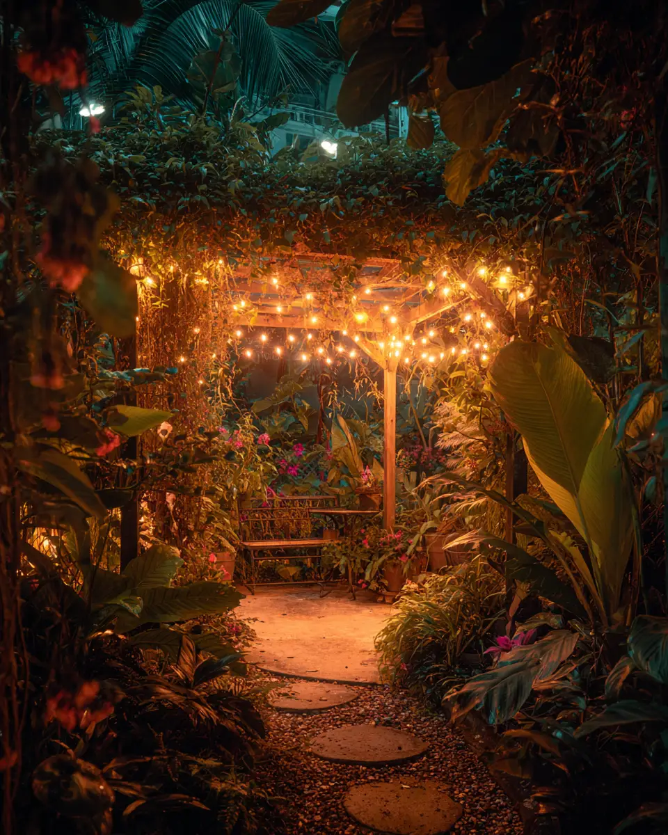 Colorful Tropical Garden Decor Ideas