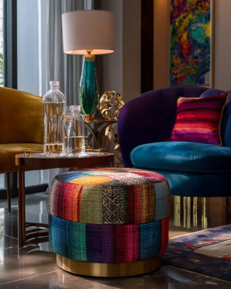 Colorful Urban Living Room Decor Ideas - Featured