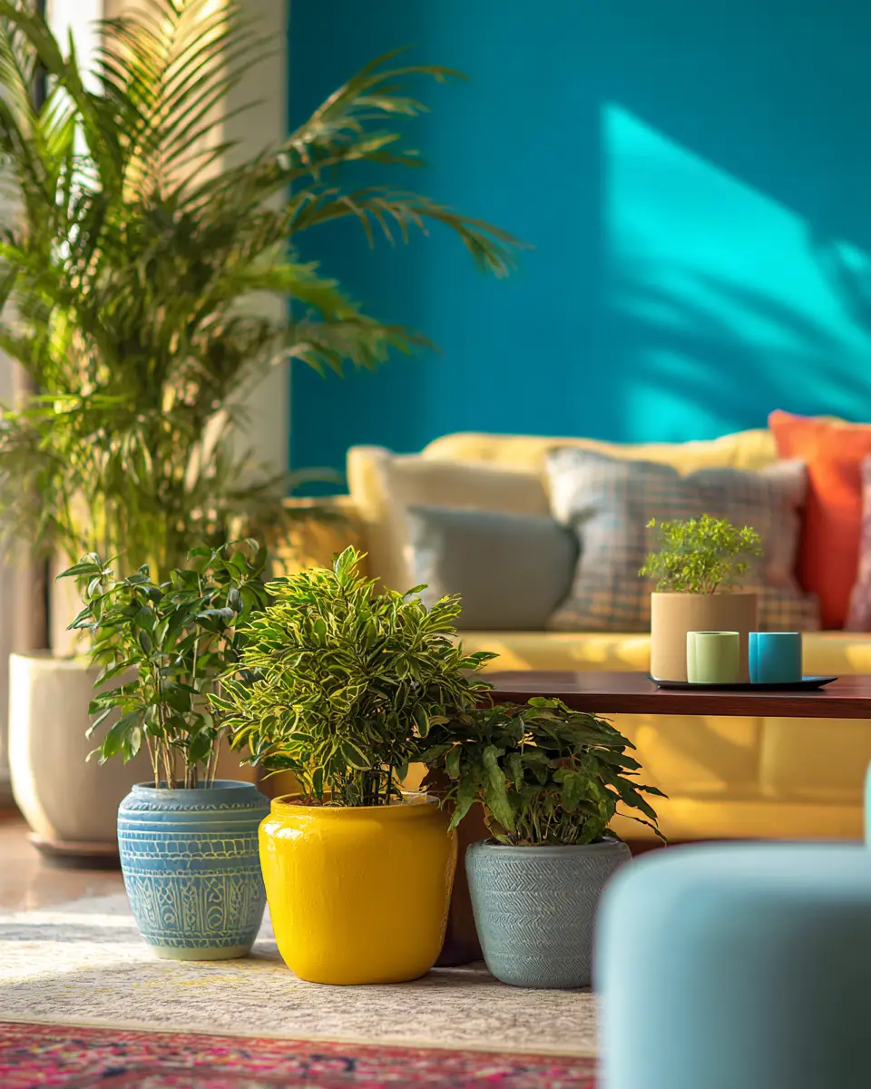 Colorful Urban Living Room Decor Ideas