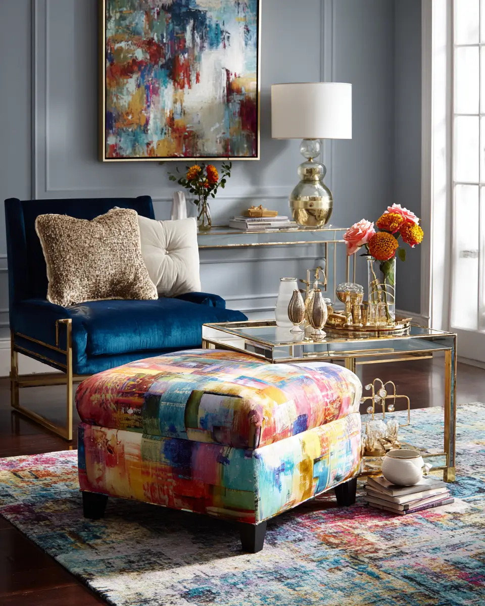 Colorful Urban Living Room Decor Ideas