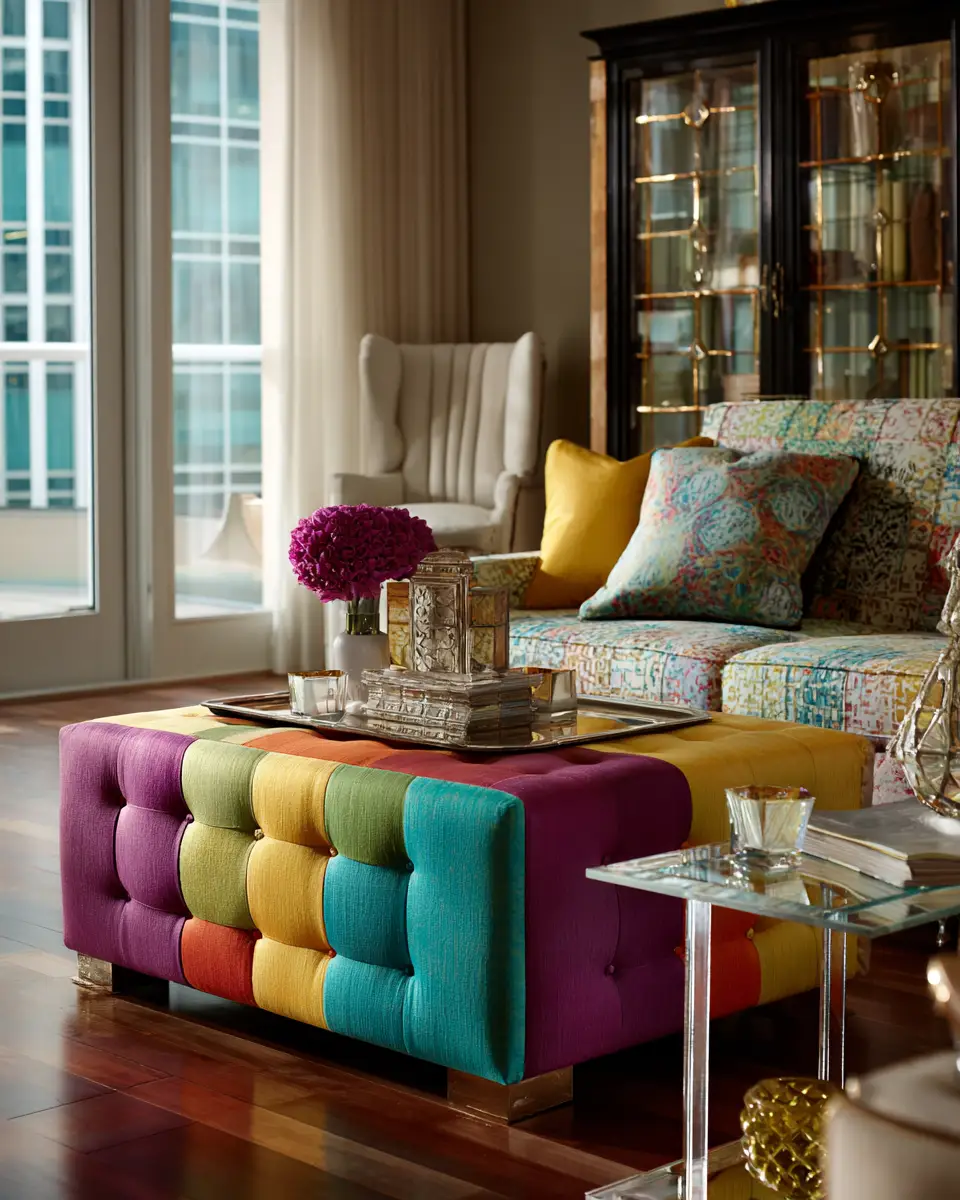 Colorful Urban Living Room Decor Ideas