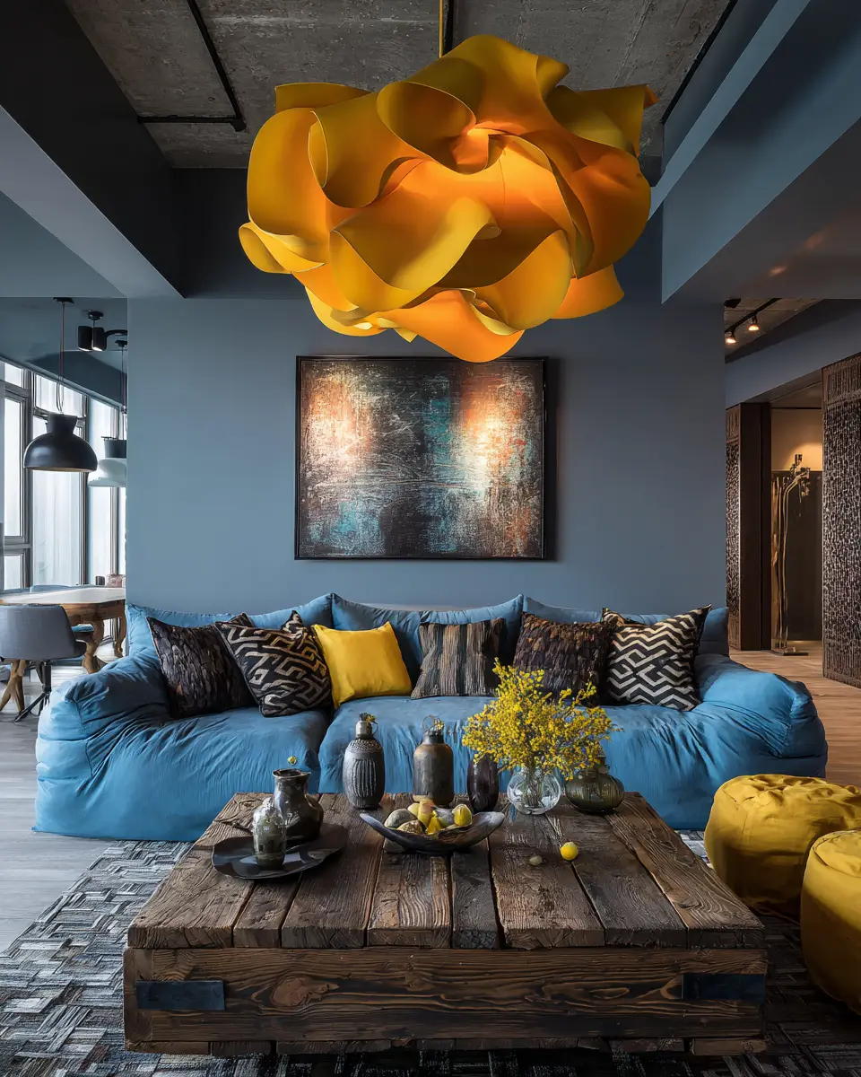 Colorful Urban Living Room Decor Ideas