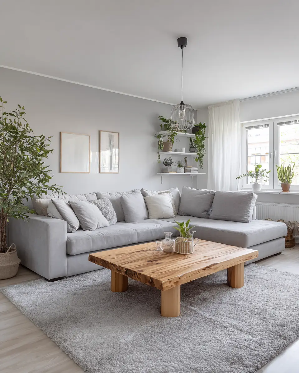 Cool Tone Living Room Decor Ideas