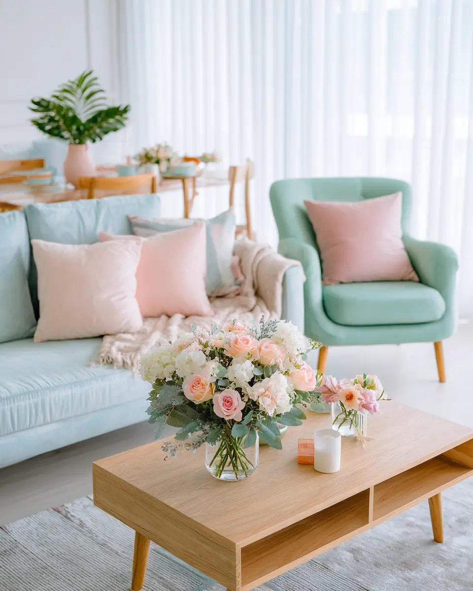 Cool Tone Living Room Decor Ideas