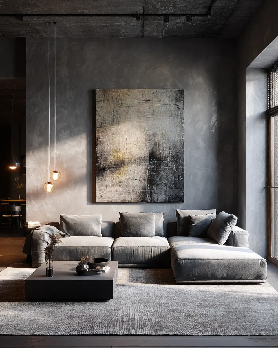 Cool Tone Living Room Decor Ideas