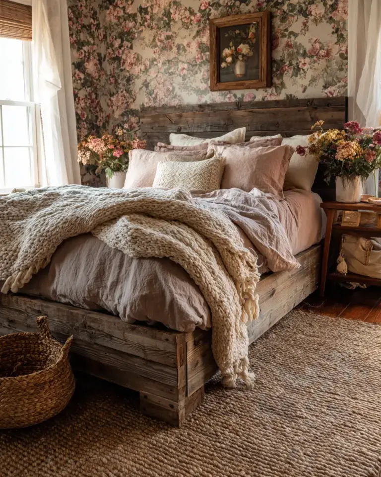 Cottage Bedroom Decor Ideas - Featured