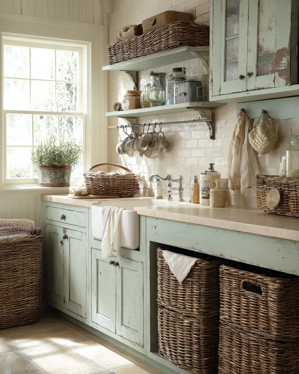 Cottage Laundry Room Decor Ideas