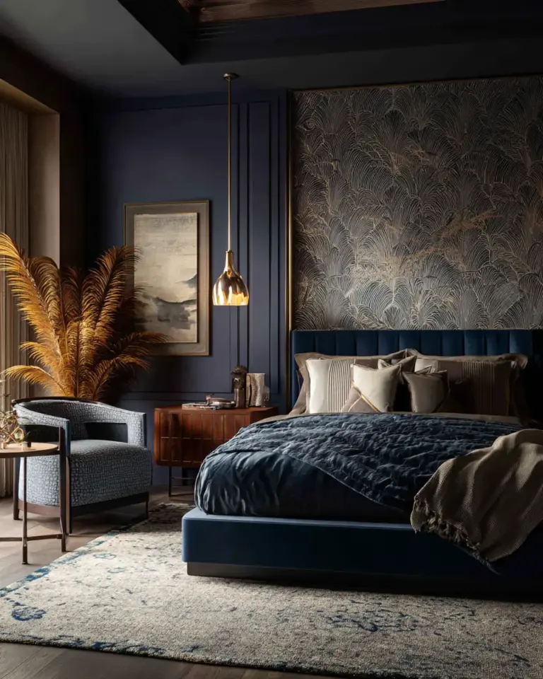 Cozy Art Deco Bedroom Decor Ideas - Featured