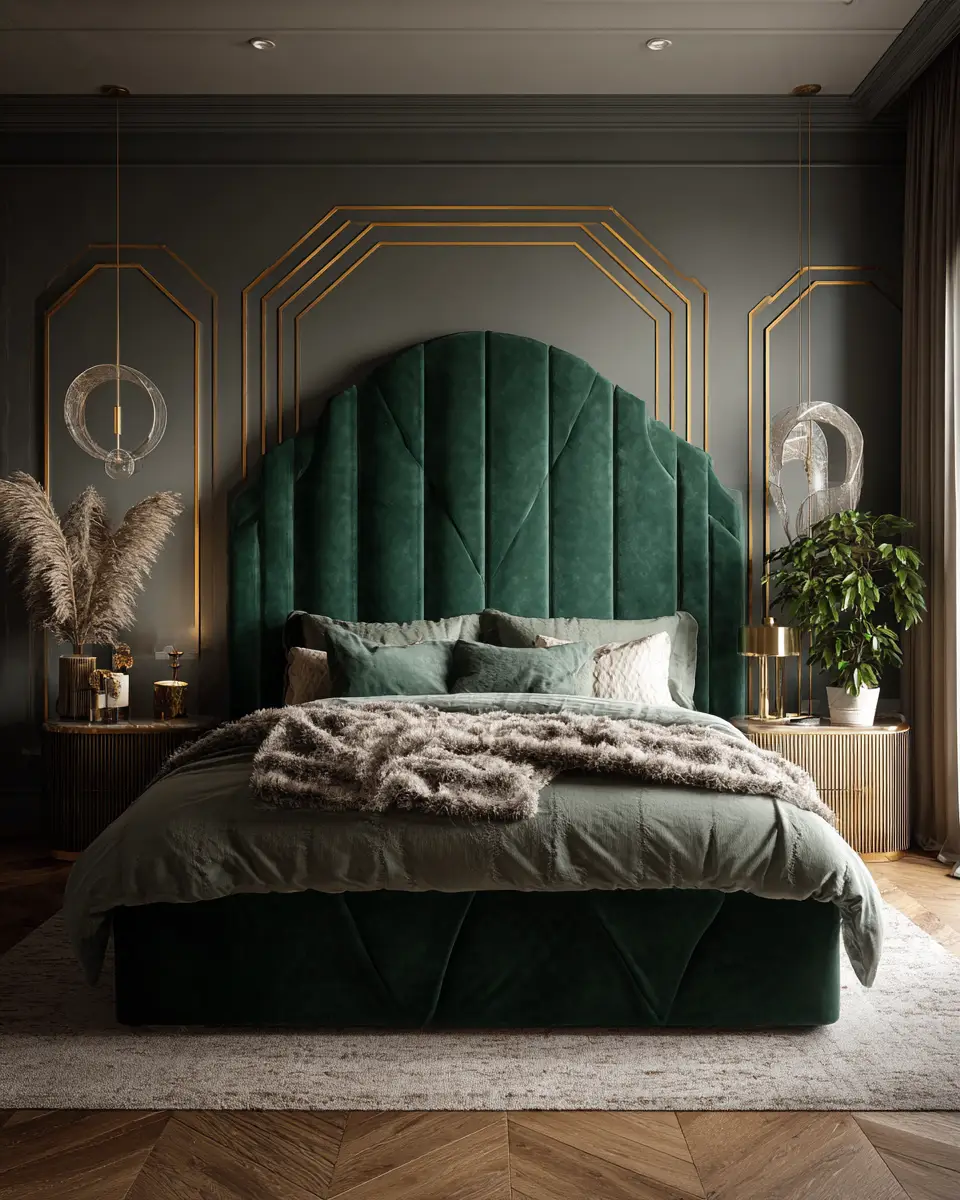 Cozy Art Deco Bedroom Decor Ideas