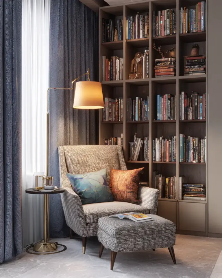 Cozy Art Deco Living Room Decor Ideas - Featured