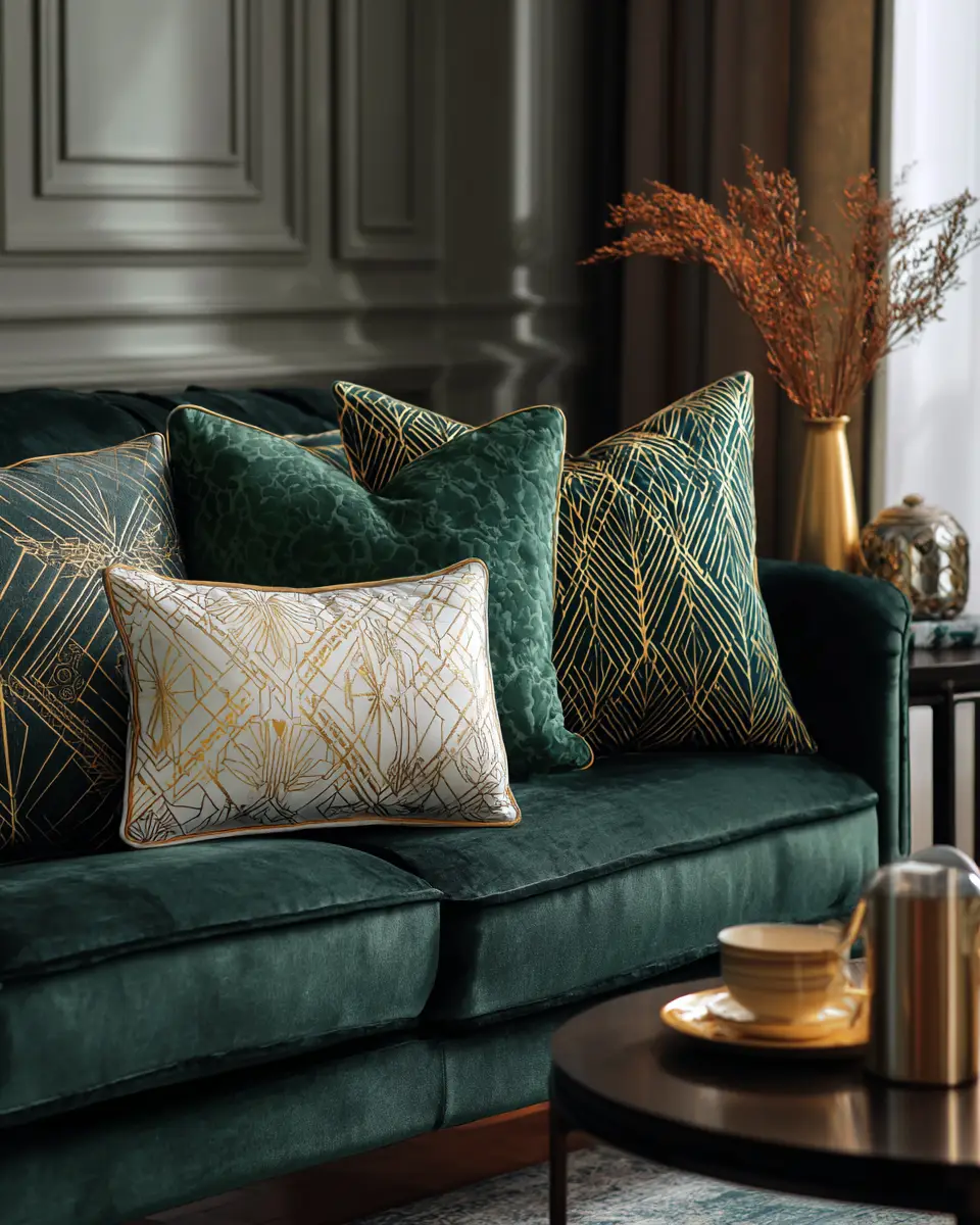 Cozy Art Deco Living Room Decor Ideas