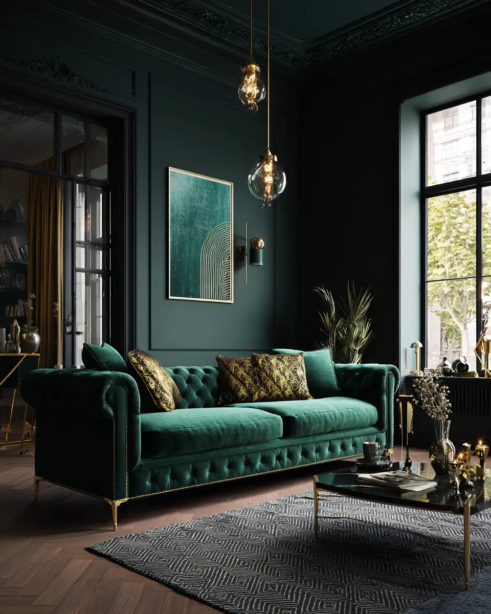 Cozy Art Deco Living Room Decor Ideas