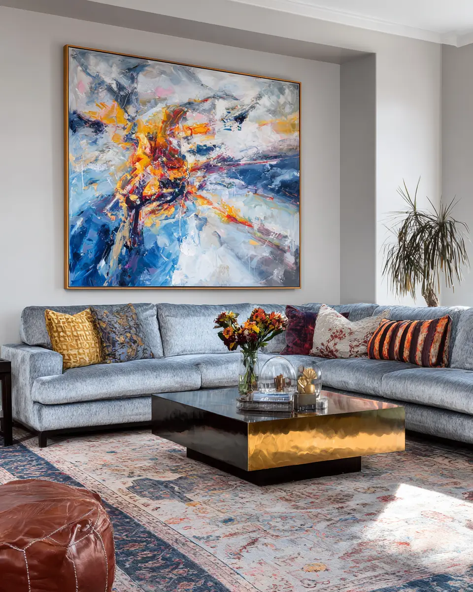 Cozy Art Deco Living Room Decor Ideas