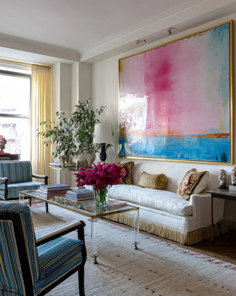 Cozy Art Deco Living Room Decor Ideas