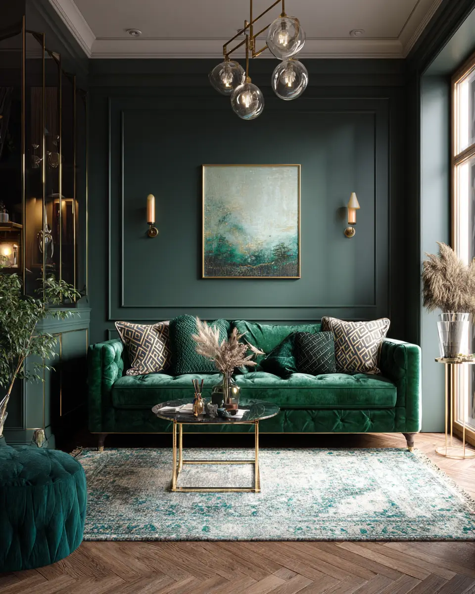 Cozy Art Deco Living Room Decor Ideas