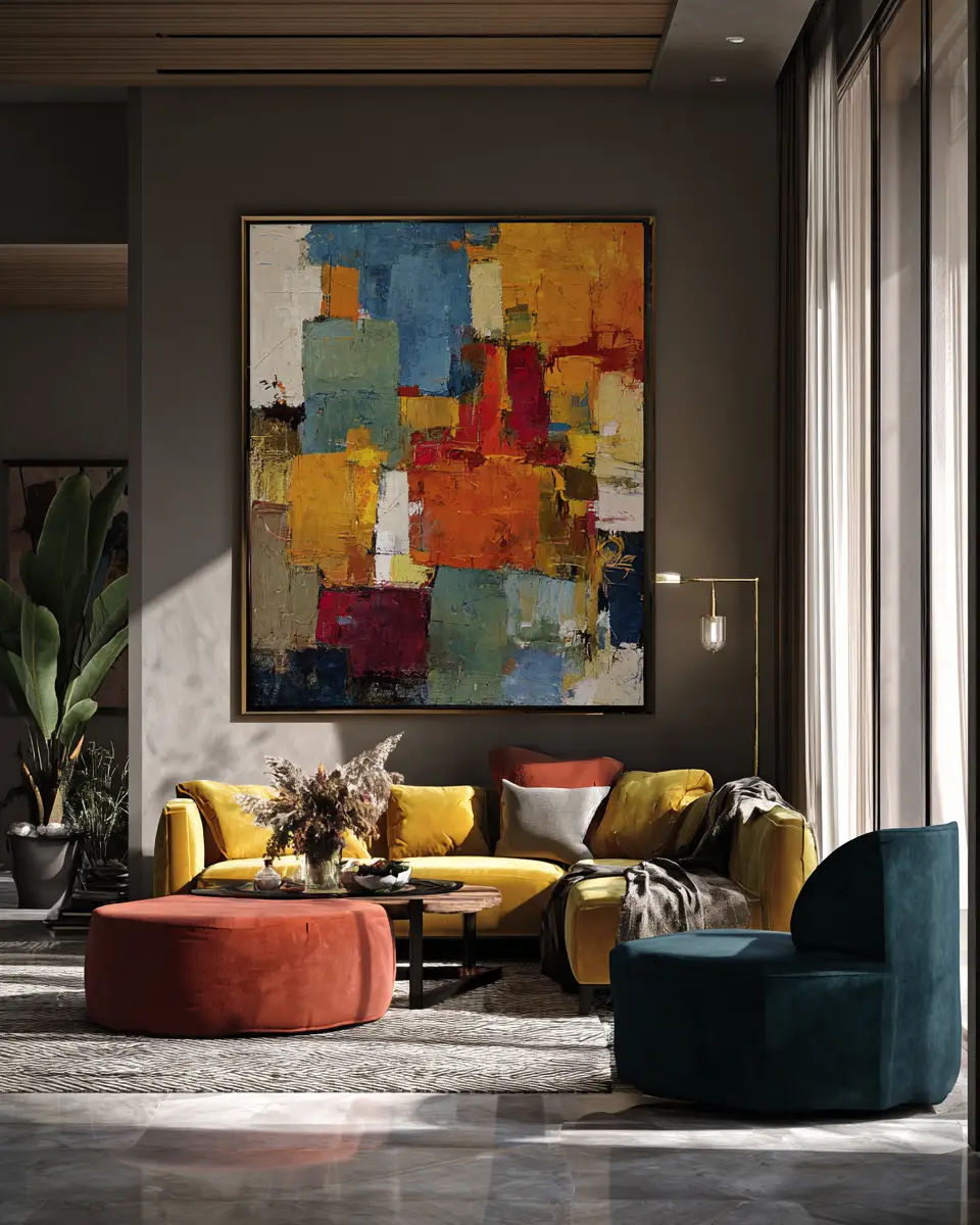 Cozy Art Deco Living Room Decor Ideas