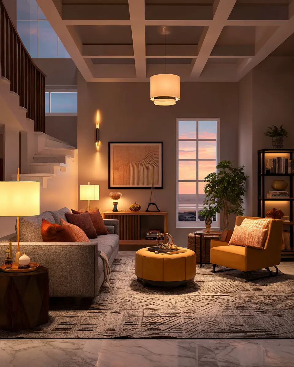 Cozy Art Deco Living Room Decor Ideas