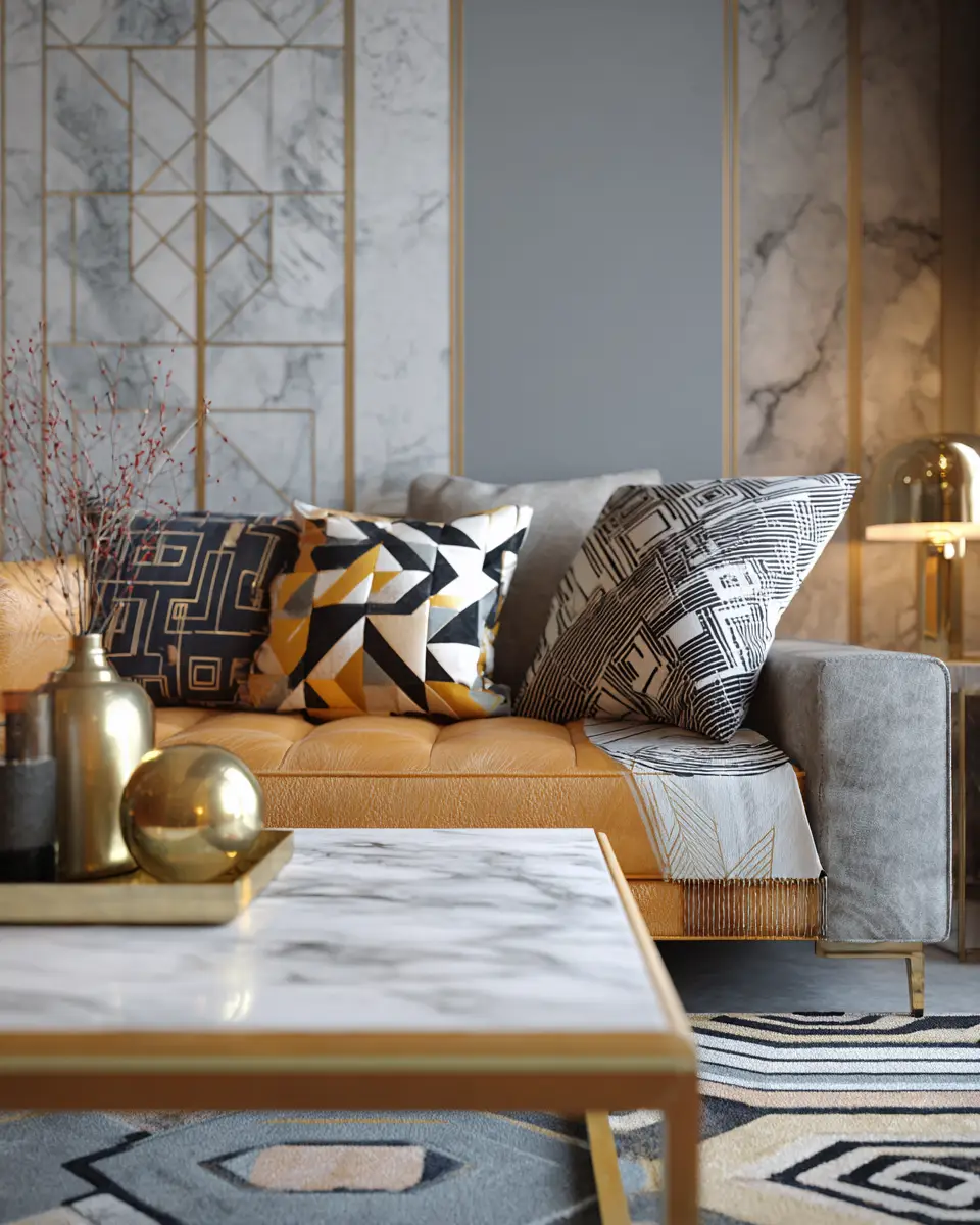 Cozy Art Deco Living Room Decor Ideas