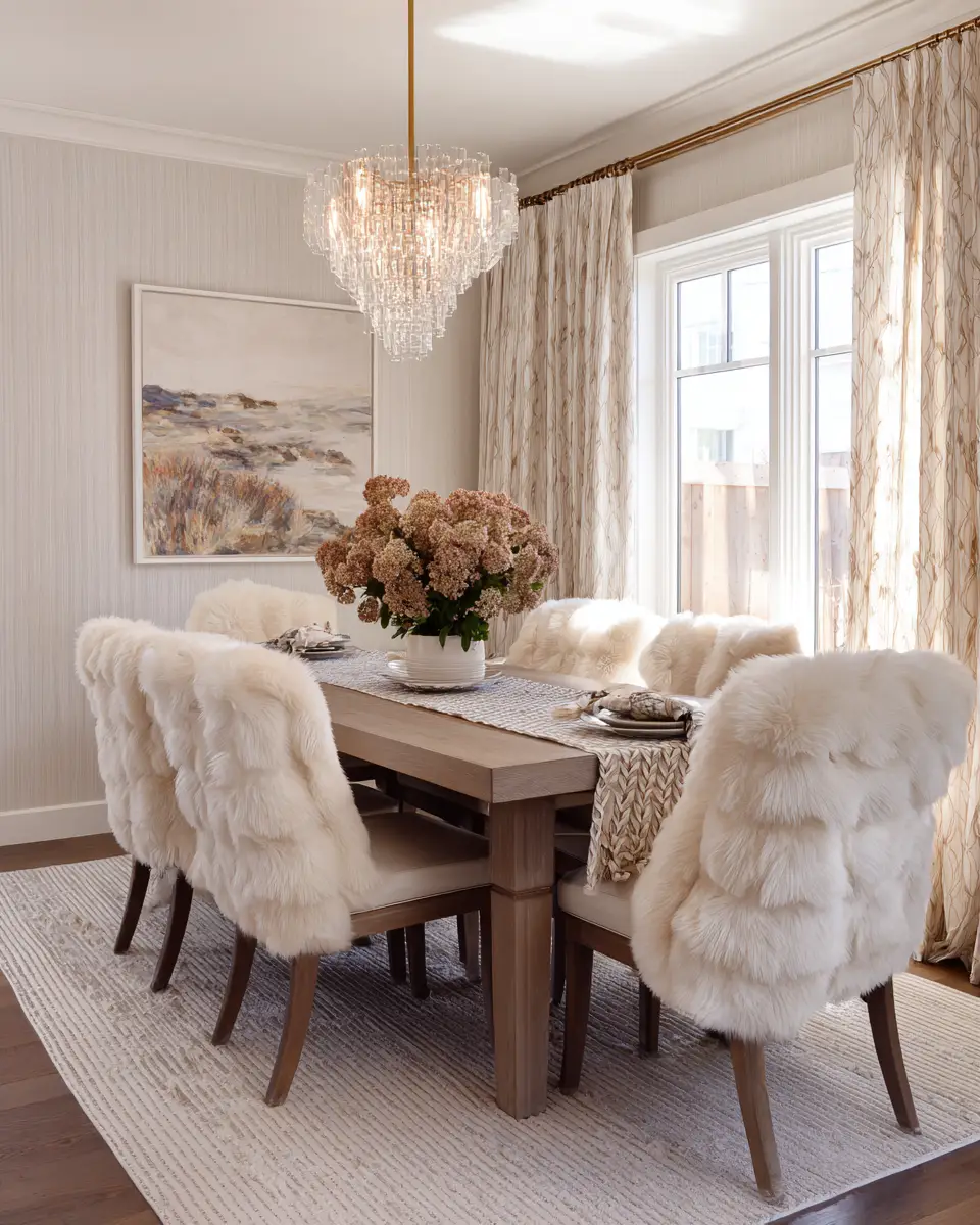 Cozy Contemporary Dining Room Decor Ideas