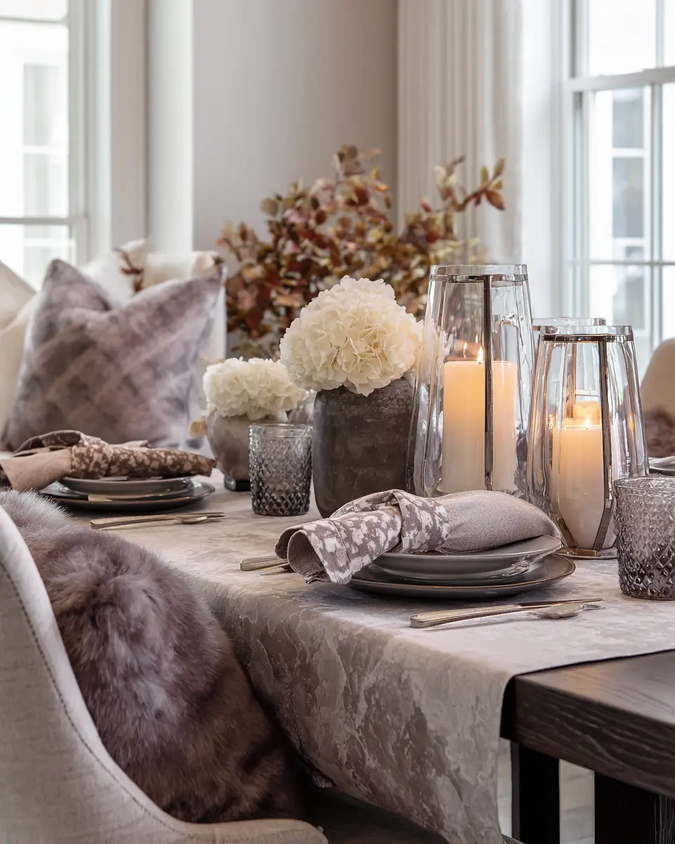 Cozy Contemporary Dining Room Decor Ideas