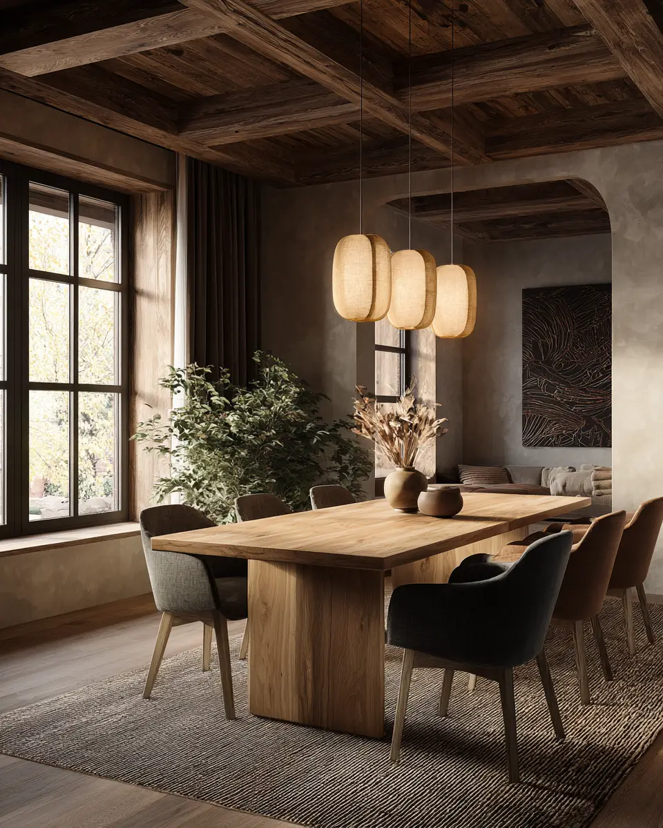 Cozy Contemporary Dining Room Decor Ideas