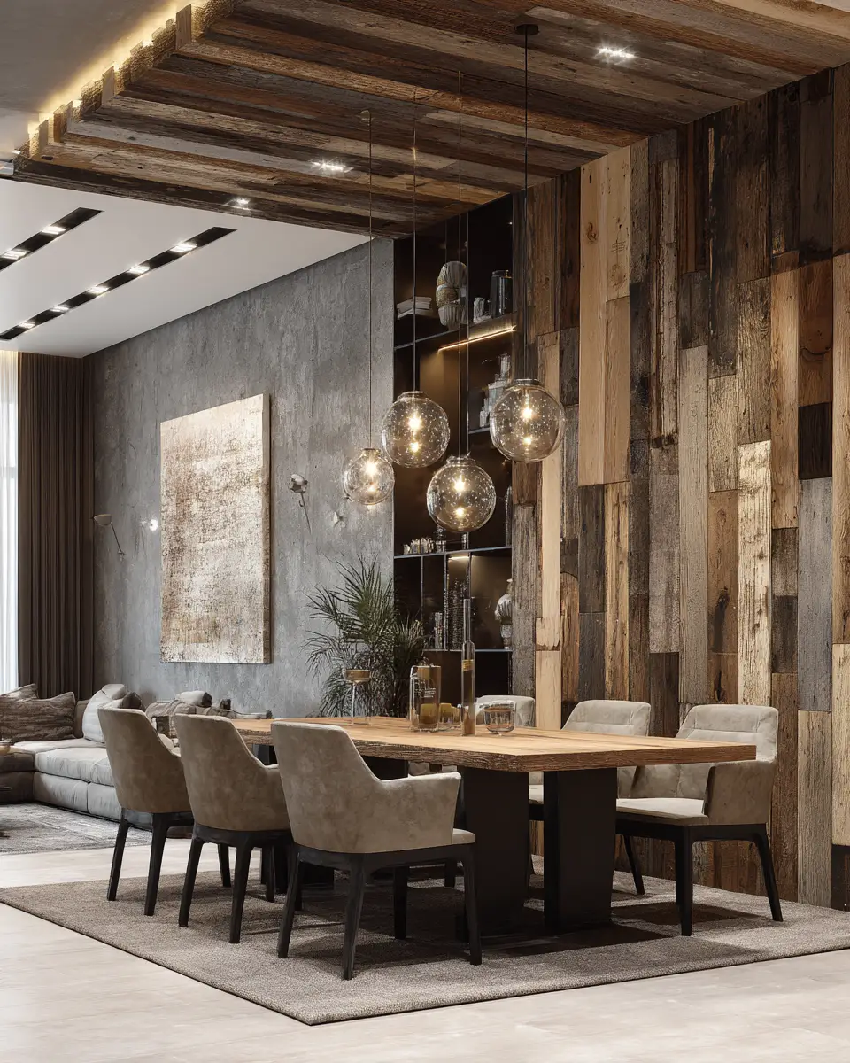 Cozy Contemporary Dining Room Decor Ideas