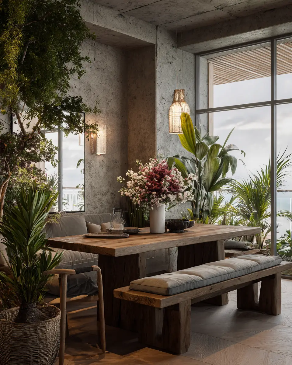 Cozy Contemporary Dining Room Decor Ideas